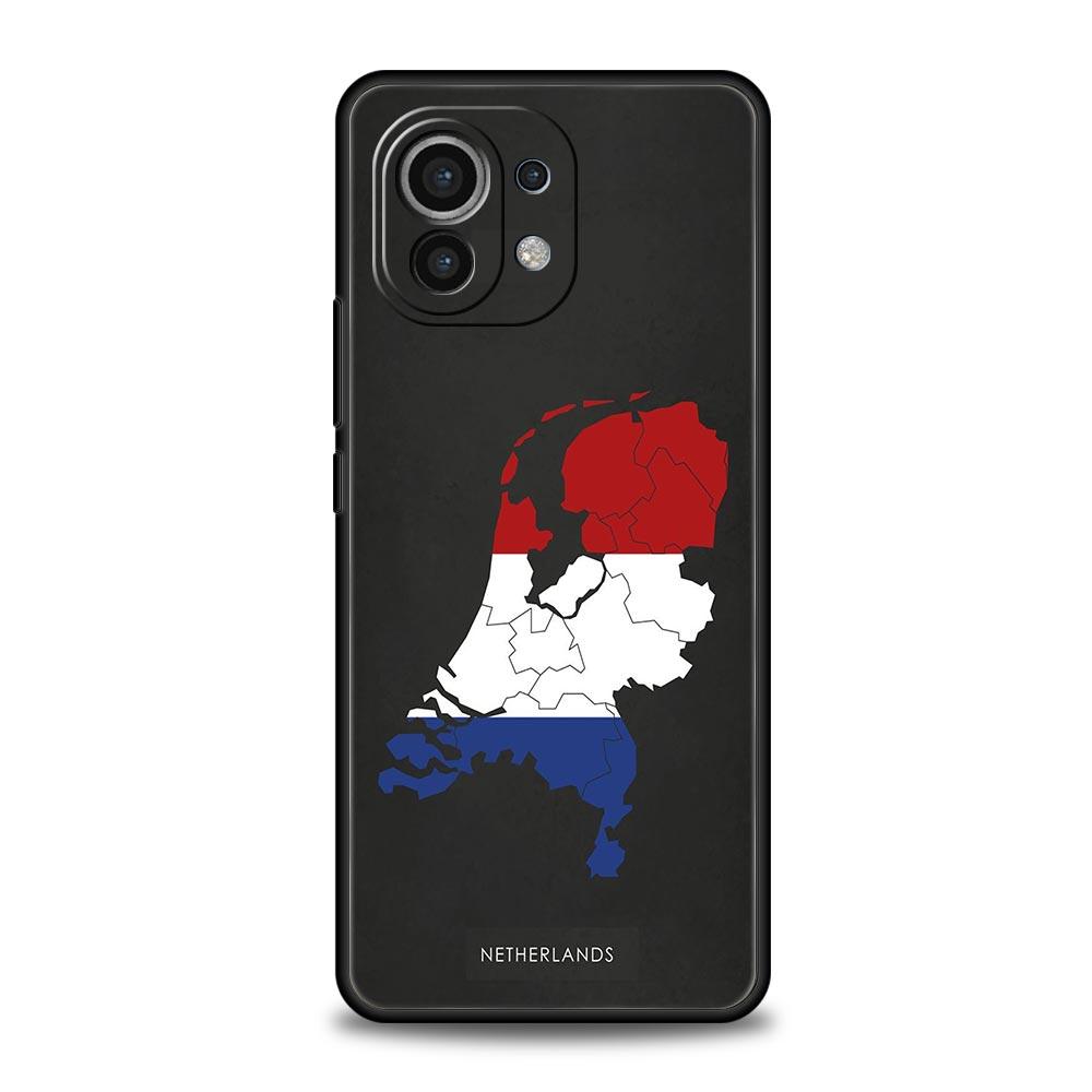 Phone Case For Xiaomi Mi 15 14 13 12 11 Lite 14T 13T 12T 11T Pro Poco X7 X6 X5 X3 Pro F6 F5 F4 Cover Dutch Flag