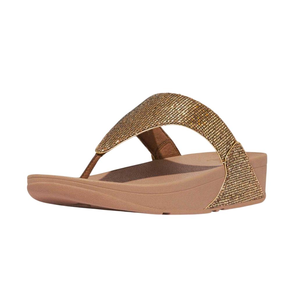 Fit Flop Womens/Ladies Lulu Glitterball Leather Sandals