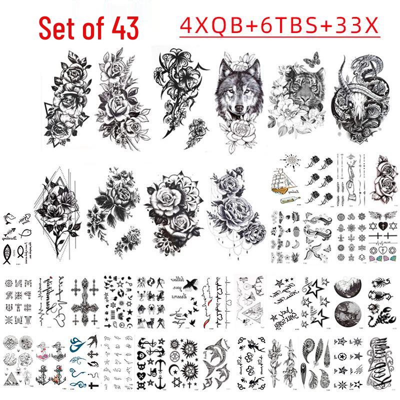 25th Anniversary Tattoo Sticker Set: Unique and Exclusive Designs