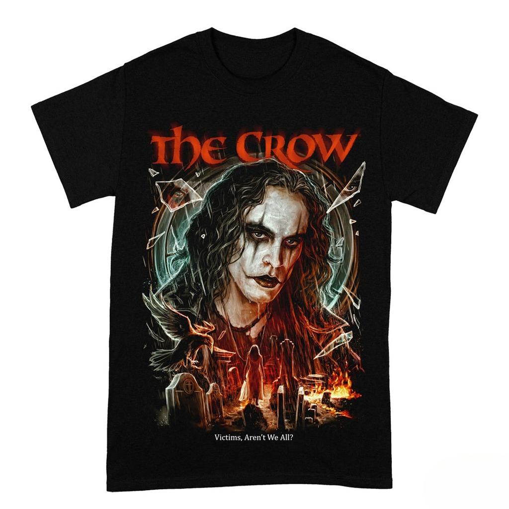 La Corazza Eric Draven Le Vittime Non Siamo Tutti Maglietta Grafica Uomo Donna Fan Film Horror Casual St