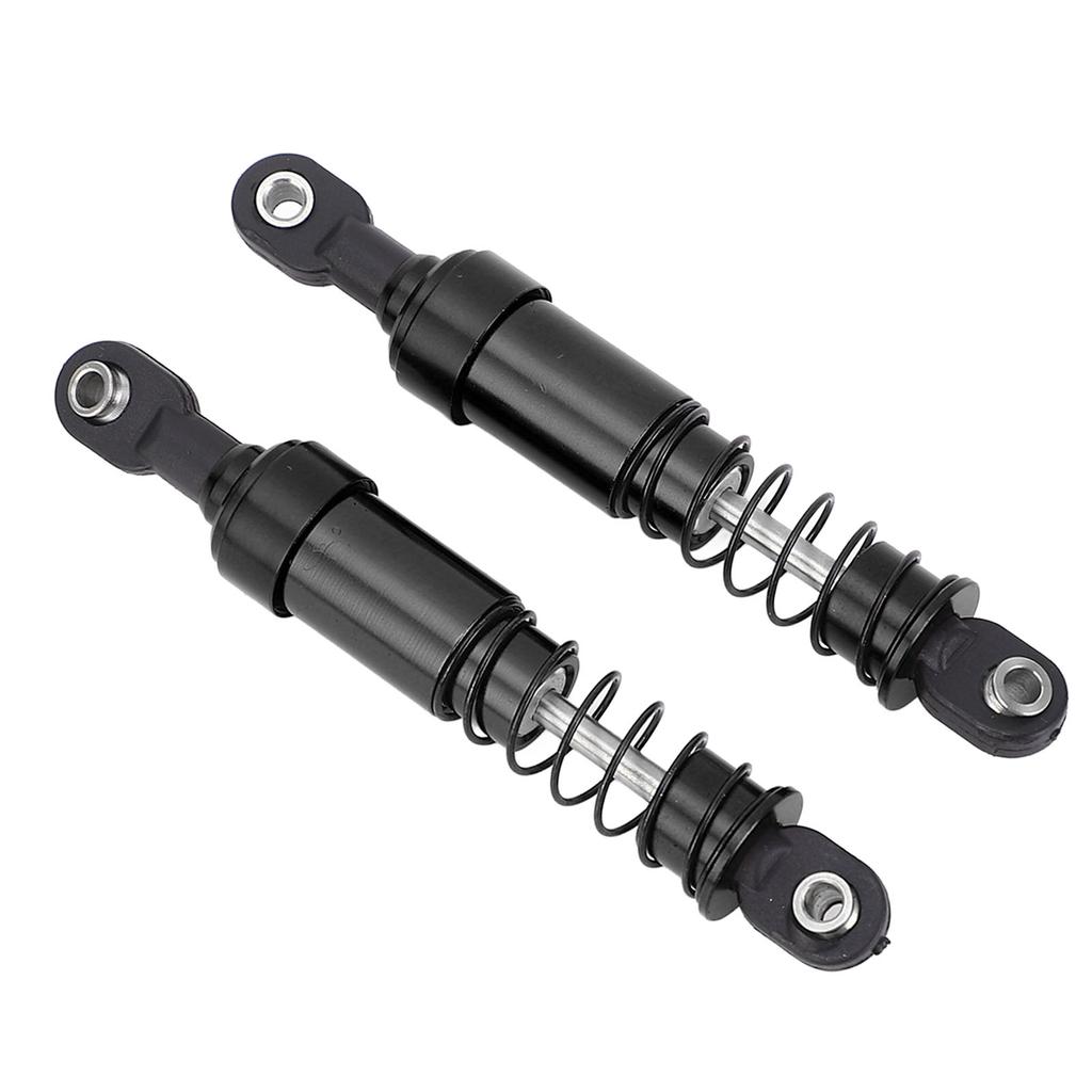 RC Car Oil Shock Absorber Lightweight Aluminum Alloy Water Resistant 75mm RC Car Dampers for SCX10 1/10 RC Car Black