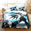 Cartoon Goldorak Grendizer Bedding Set Duvet Cover Bed Set Quilt Cover Pillowcase Comforter king Queen Size Boys Adult029