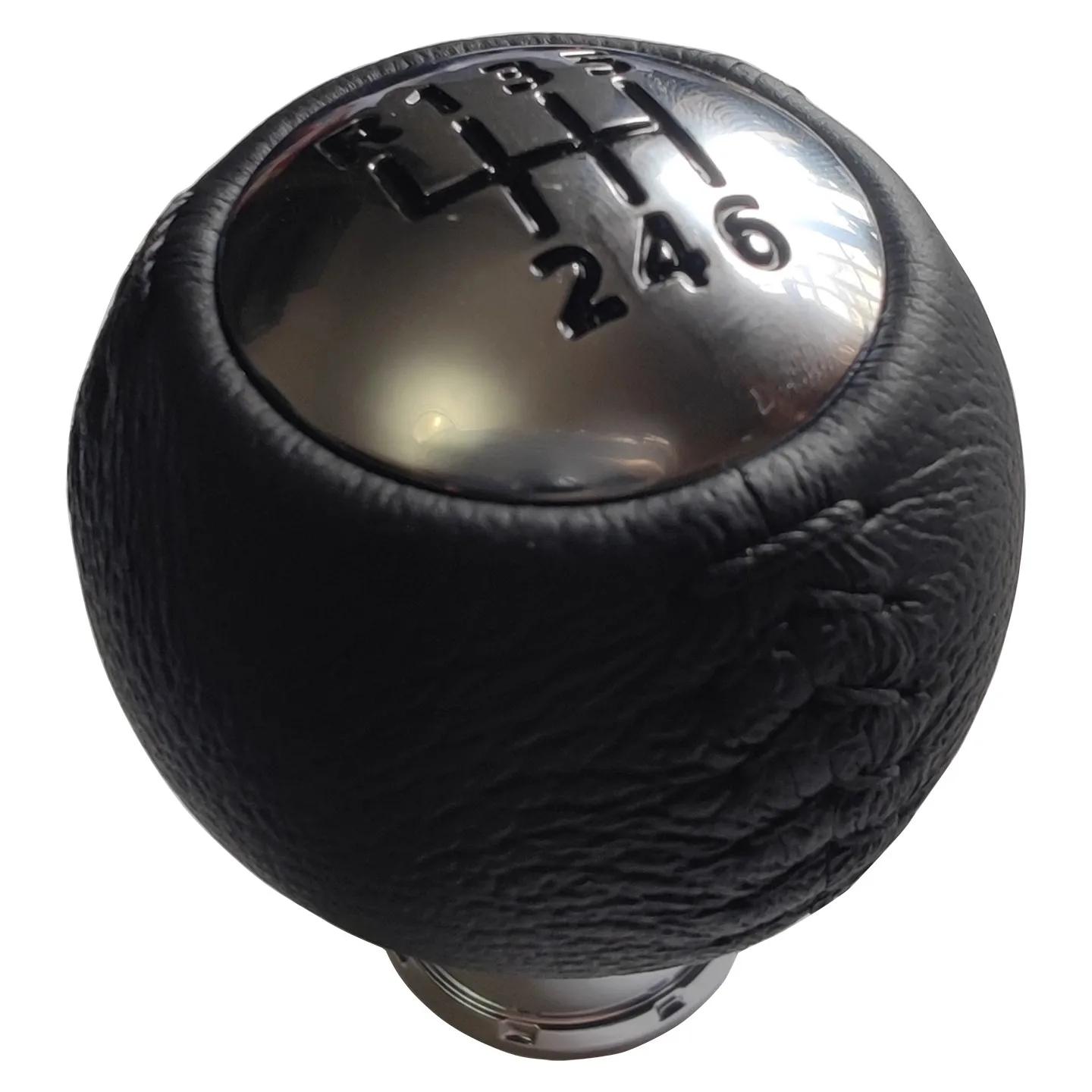 New Wrinkled Leather 6 Speed Gear Shift Knob For Mazda MX-5 MX5 Gear Shift Lever Ball