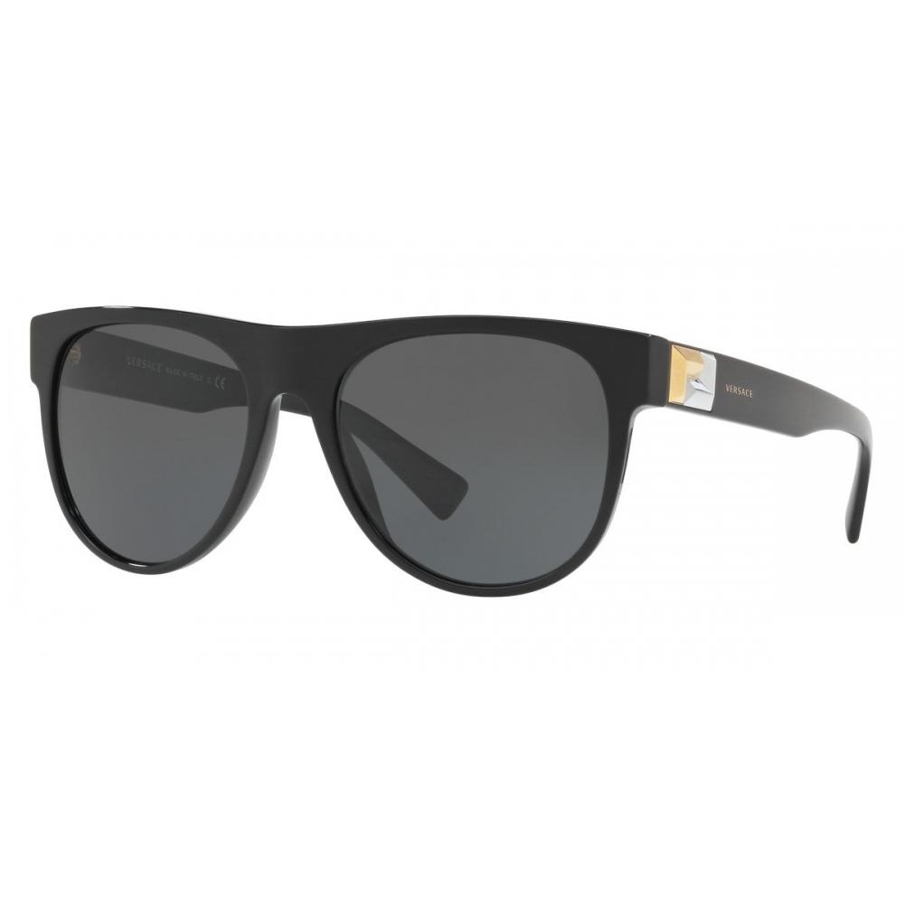 

Versace Мужские солнцезащитные очки VE4346 GB1 87 Fashion 57mm черные черные