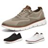 2025 Nya Herrar Andningsbara Mesh Sneakers Lätta Bekväma Casual Skor Mode Löpning Sportskor