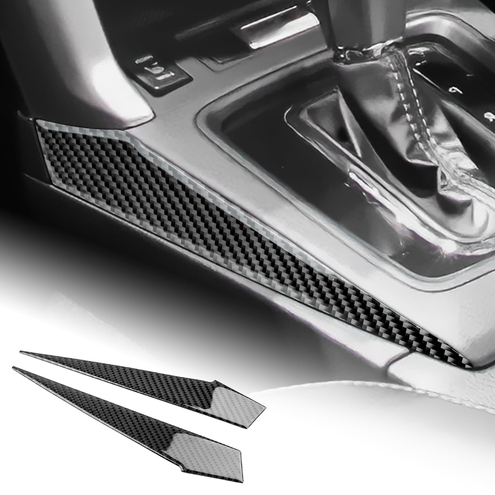 

AIRSPEED Внутренняя отделка из углеродного волокна, накладка на боковую панель рычага переключения передач для Subaru Forester поколения SJ Эта стильная отделочная полоса добавляет стильный чёрный