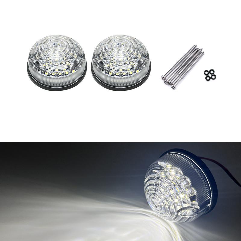 

For Land Rover Defender 1983-2016 Colorful Lens LED Update Complete Light Kits Front Rear Indicator Light Tail Lmap Fog Reverse