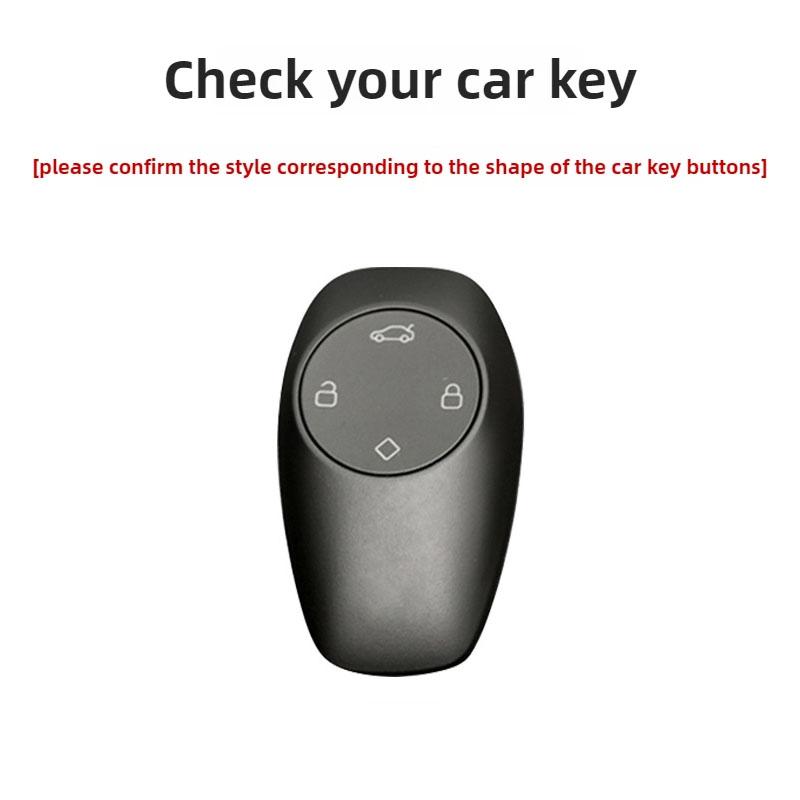 NEW TPU Car Remote Key Case Cover Protect Shell Bag for Leapmotor T03 S01 C11 4 Button Accessories