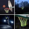 Nightlight Basketball Net Replacement Nylon Glowing Basketball Hoop Rims Net Standard Size Glowing Basketball Net