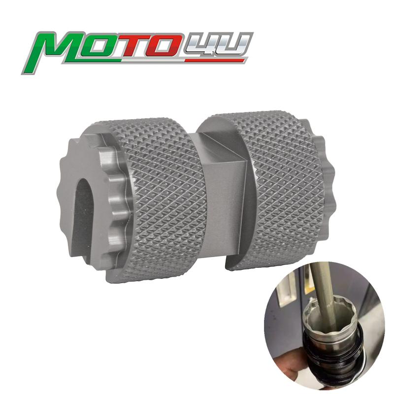 MOTO4U Universal Front Shock Absorber Disassembly and Assembly Wrench For HONDA CBR600RR CBR1000RR ZX10R For Ducati V4 V2 1199