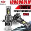 H7 H4 LED Headlamp Head for Car 1000000LM Canbus Auto Motorcycle Headlight Bulbs High Power Spotlights Lamp Fog Lights 12V 24V