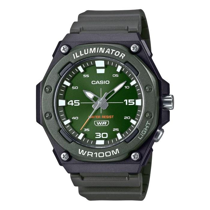 Casio Watch: MW-620H-3AVDF (Green)