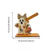 1Pcs Vintage Pumpkin Ghost Cat Kitchen Decor Accessories Towel Holder Stand Wooden Halloween Paper Towel Rack For Home