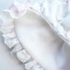 Pet Dog Dress Bichon Frise Poodle Winter Warm Two-Leg Outfit Pink Blue Lolita Style Acrylic Princess Skirt