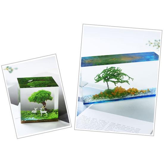 5 g Grasbaumpulver, geruchsfrei, nicht allergisch, umweltfreundlich, einfach zu bedienendes Sandkastenpulver für den Bau von Modellen