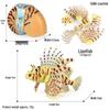 4D Insect Model Toy Set: Ladybug, Stag Beetle, Centipede, Ant, Fly, Mantis