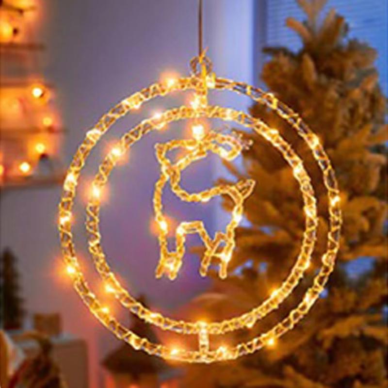 LED Christmas Festival Lighting USB Button Star Home Decoration Lamp New Year Ornaments Party Christmas Fairy Lamp String Light