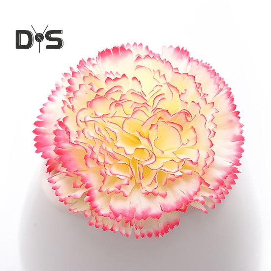 10 Pcs Artificial Carnation Flowers Handmade Faux Silk Flowers Fake Carnation Blooms for DIY Crafts Wedding Baby Showers Decorations