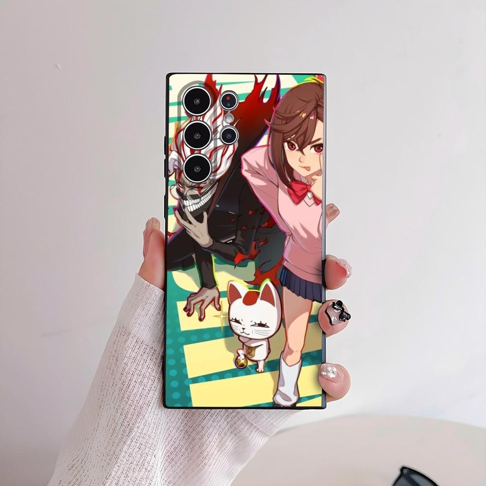 Anime D-Dandadan Phone Case For Samsung Galaxy S25 S24 S22 S23 Ultra S21 S20 Plus 5G Frosted Non-Slip Full Cover Soft Case