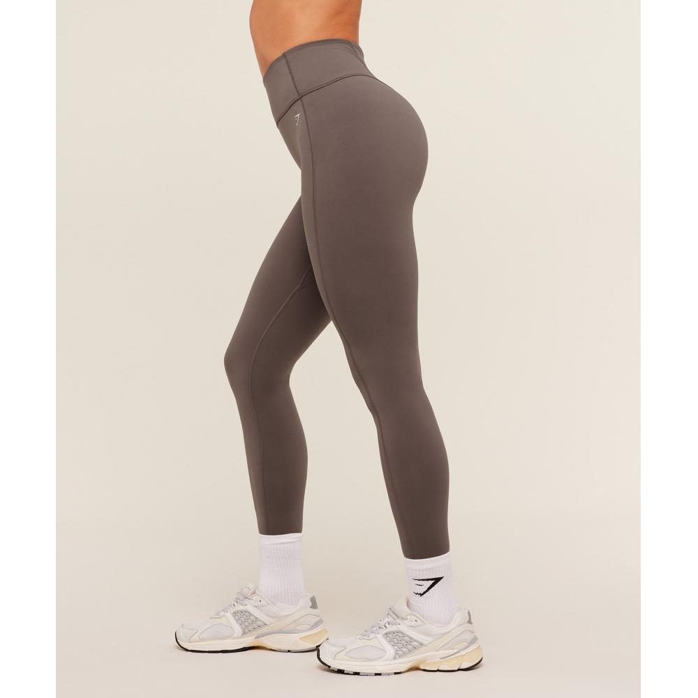 Gymshark Legacy Leggings Cool Brown B6b2l Nbzg