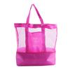 Thermal Insulation Bag Handheld Lunch Shoulder Bag Cooler Mesh Beach Tote Bag for Picnic Food Drink Storage