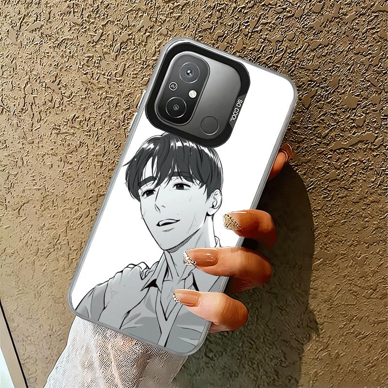 B-J A-Alex Anime Soft Phone Case for Xiaomi Redmi 15C 15 14C 13C 12C Poco X5 X6 X7 Pro X3 F8 F7 Ultra M8 13 12 Cover Back Shell