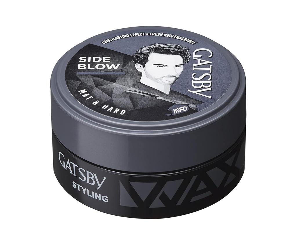 Gatsby Hair Styling Wax Matt & Hard 75g Grey