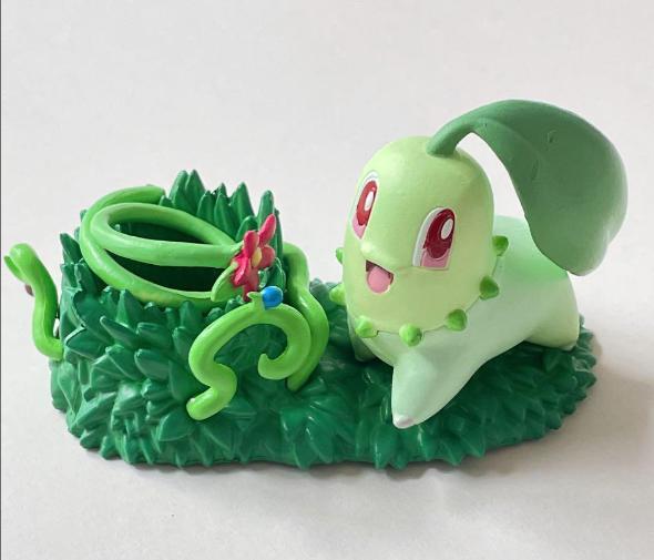 

[USED] Chikorita figure