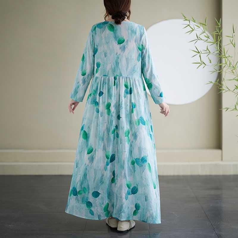 Actual 2025 Early Fall New Floral Dresses