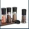 Zhi Shi Manual Glass Spice Grinder Set