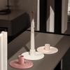 Candle Holder Ceramics Taper Candles Candleholder Support Stand for Table Wedding Dining Room