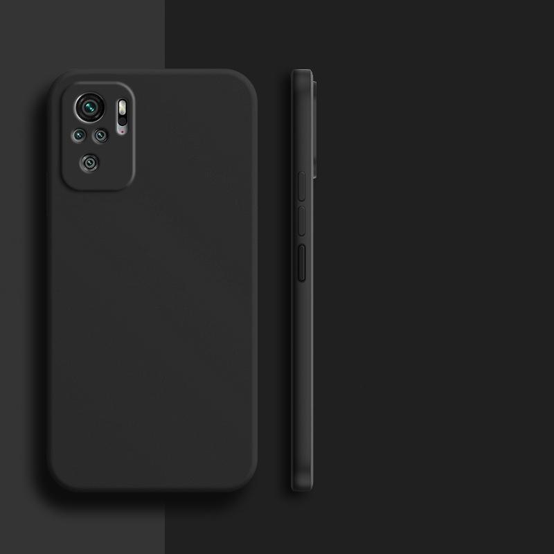 

Для Xiaomi Poco M5s Чехол Xiaomi Poco M5s M3 M4 M6 Pro 4G 5G Чехол Ударопрочный жидкий силикон TPU Телефон Задняя крышка Xiaomi Poco M5s Poco M5s чёрный