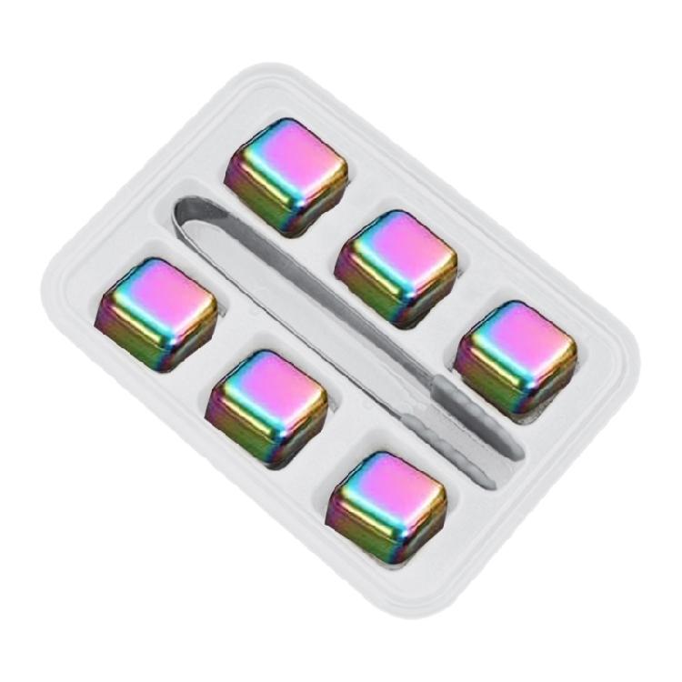 Kamínky na whiskey 4/6/8 ks s ocelovými kleštěmi Opakovaně použitelné chladiče nápojů Udržují koktejly chladné Kostky ledu pro alkoholické nápoje Džus