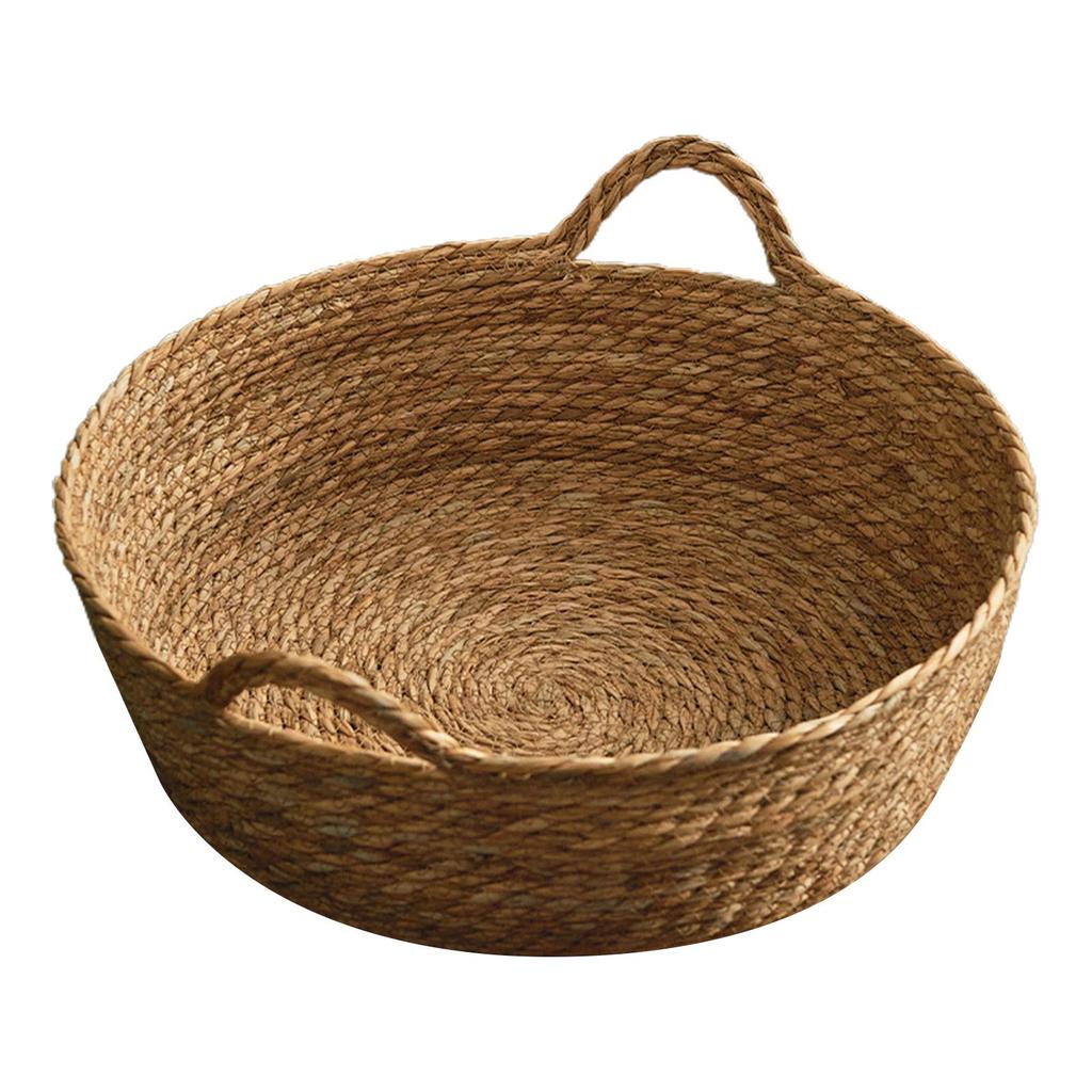Geflochtener Katzenkorb Indoor Spielkorb Kleiner Hundebett Winter Sommer Langlebig Handgeflochten