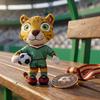Soccer Mascot Plush Doll, FIFA Fans, Cute Collectible Memorabilia Plush for Figures for Home Decor Travel