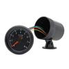Car Meter Tachometer For 1-8 Cylinders Gasoline Car RPM Gauge Analog Black Case 0-8000RPM