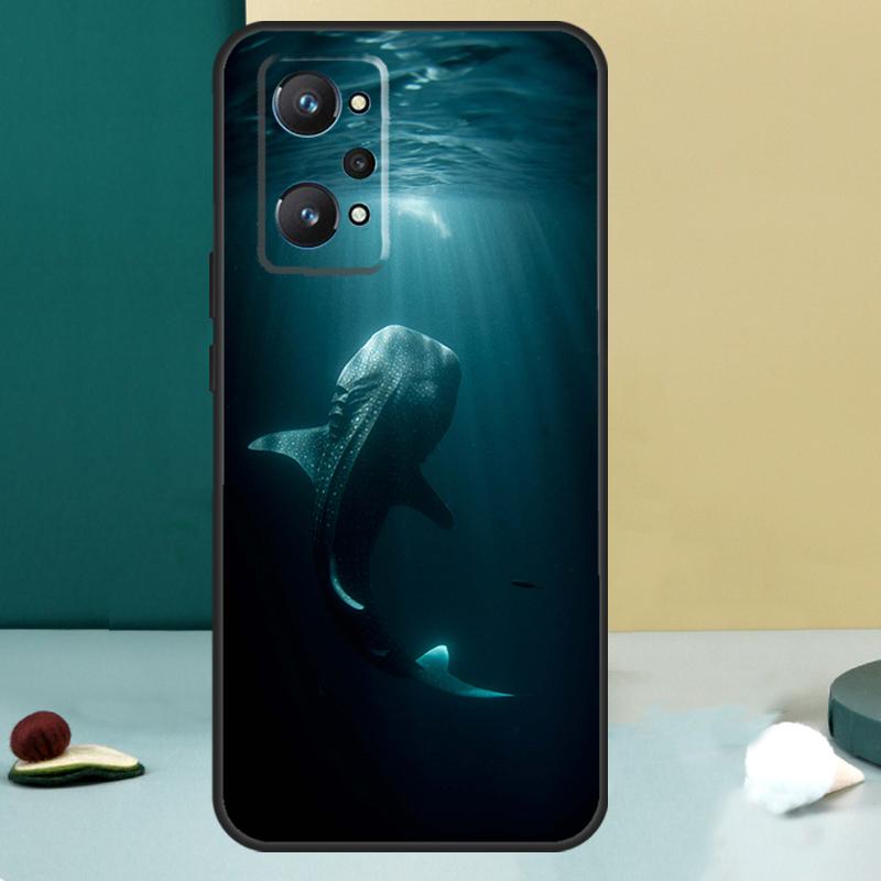 Ocean Whale Shark Animal For OPPO Realme C33 C55 C35 C31 C30 C21Y C25 C11 C15 GT Neo 5 3T 2T 8 9 10 11 Pro Plus Case