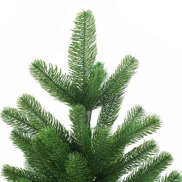 Sapin de Noël artificiel - Maison Exclusive - Aiguilles réalistes - 180 cm - Diamètre 90 cm