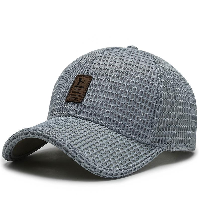 Herren Damen Mesh Atmungsaktive Baseball Sport Cap Sonnenschutz Trucker Sonnenhut