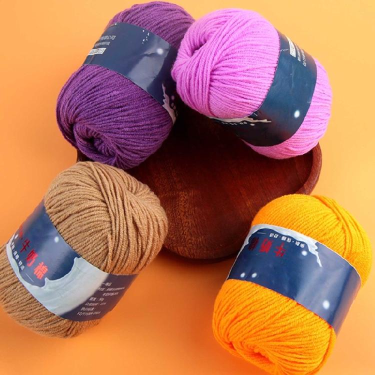 DIY Knitting Yarn Cotton Yarn Perfect for Hats, Shoes Weave Scarves, Shawls,