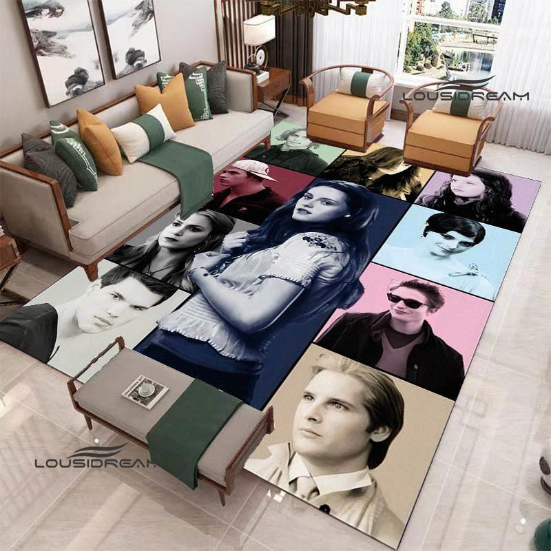 The Twilight Saga printed carpet Living room bedroom non-slip carpets Yoga mat Outdoor carpet kawaii rug birthday gift