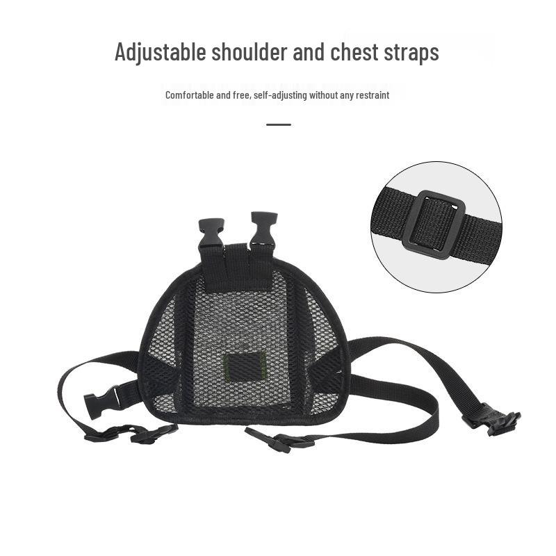 Haustier Ausflugsrucksack: Niedlicher Mesh Teddy Kätzchen & Welpe Reiseschultasche