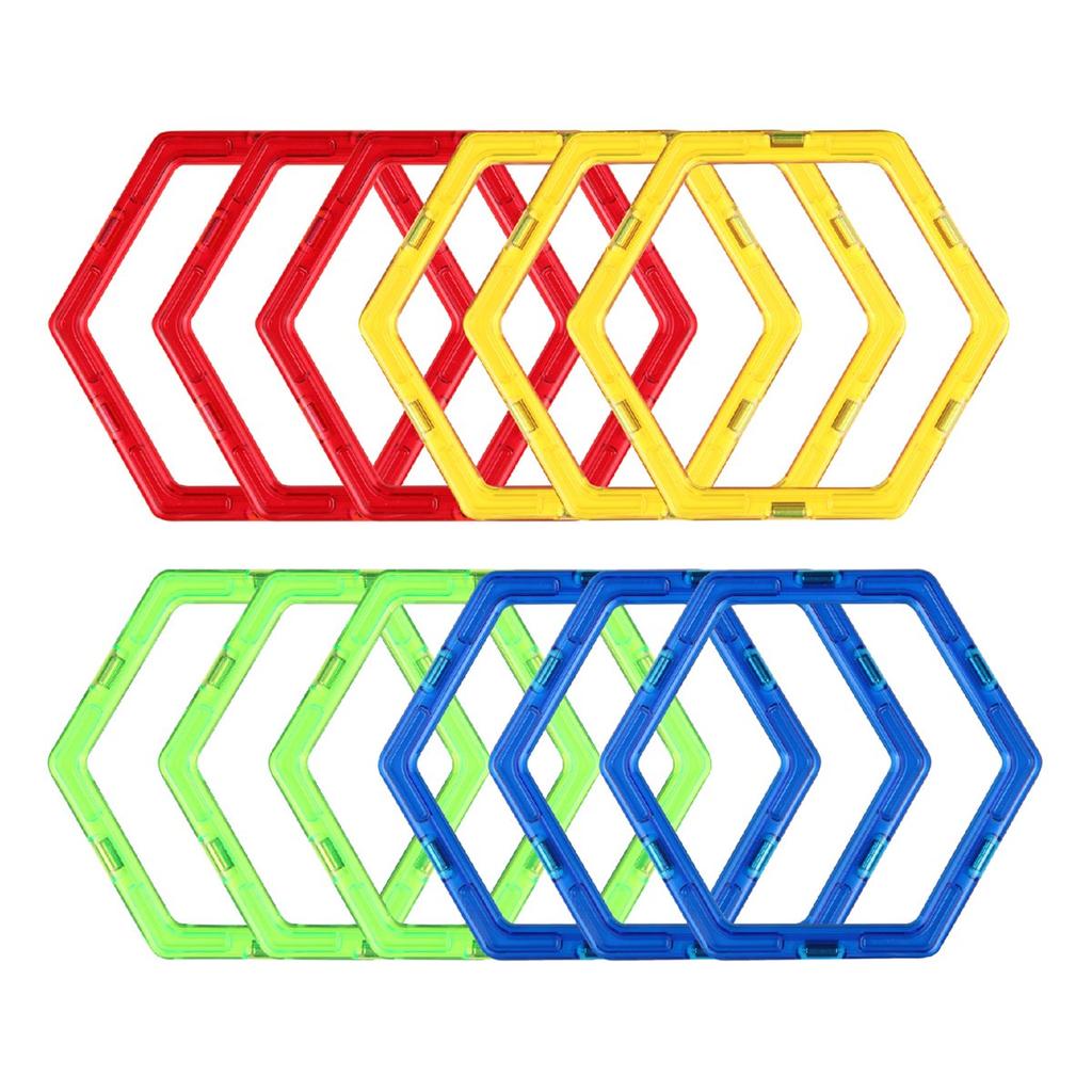Bornelund MAGFORMERS Hexagonal [12 Pieces] Around 3 Years Old MF713015J