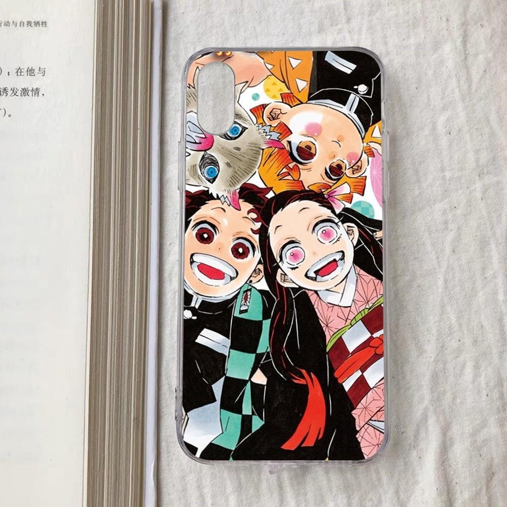 

Чехол для телефона Клинок, рассекающий демонов, для iPhone 14 11 12 13 Mini Pro XS Max Чехол 6 7 8 Plus X XR SE 2020 Funda Shell 7plus or 8plus