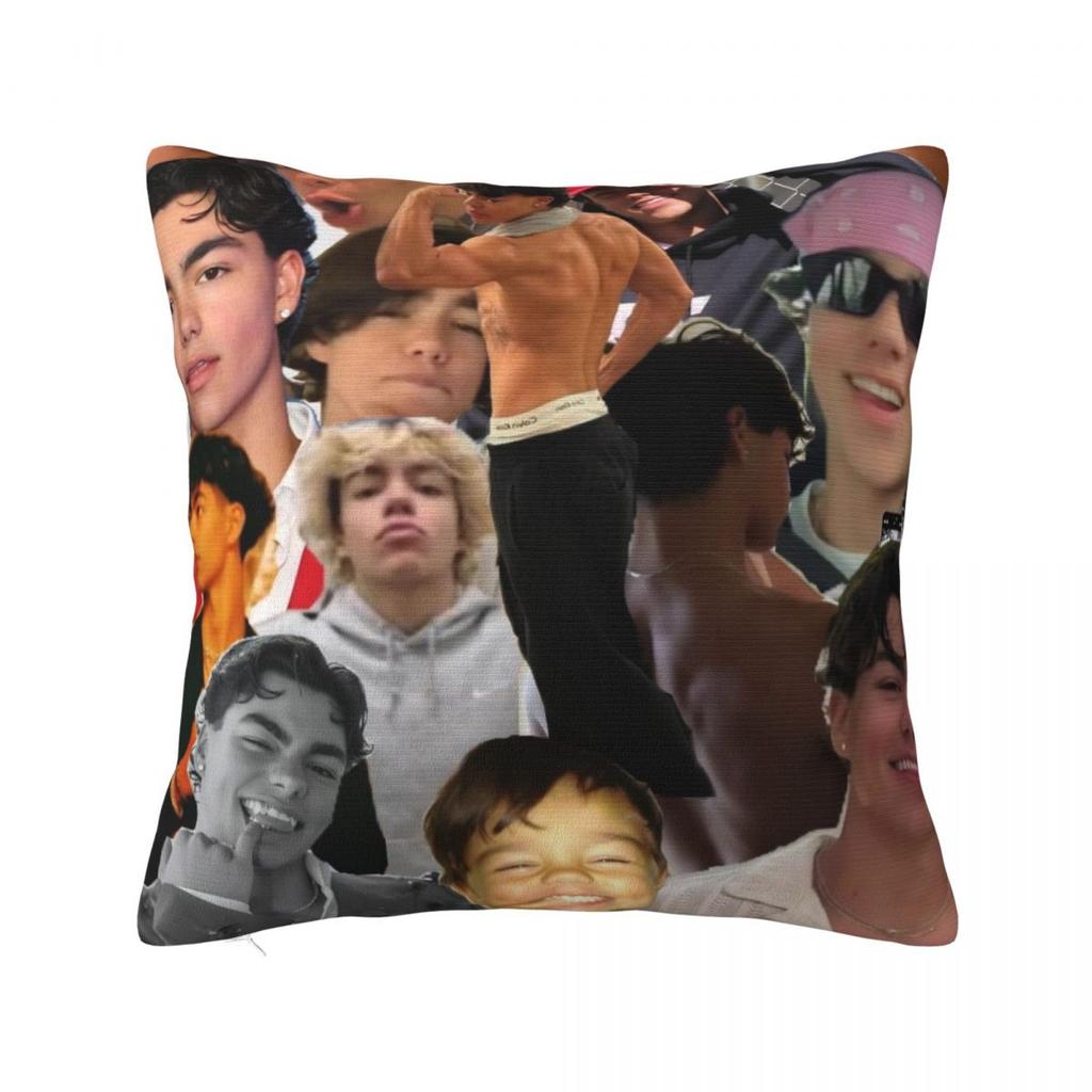 Malachi Barton-Bayingimg Pillow Cover Polyester Pillow Case Cushion Cover Retro Trendy Pillowcases For Sofa Bedroom Home Decor
