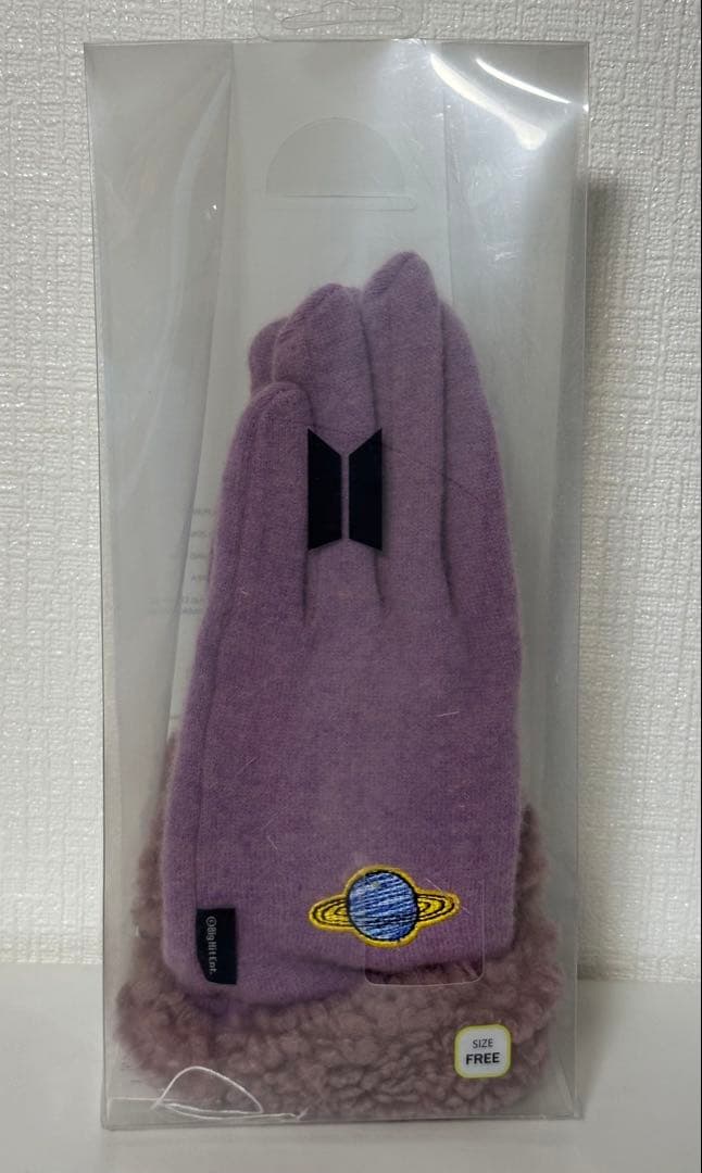 

[Б/У] Скидка на ограниченное время: BTS DNA Официальный MD Перчатки Фиолетовые