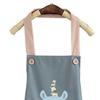 Restaurant Chef Apron Waterproog Oil Proof Easy Cleaning Kitchen Cooking Apron for Home Blue