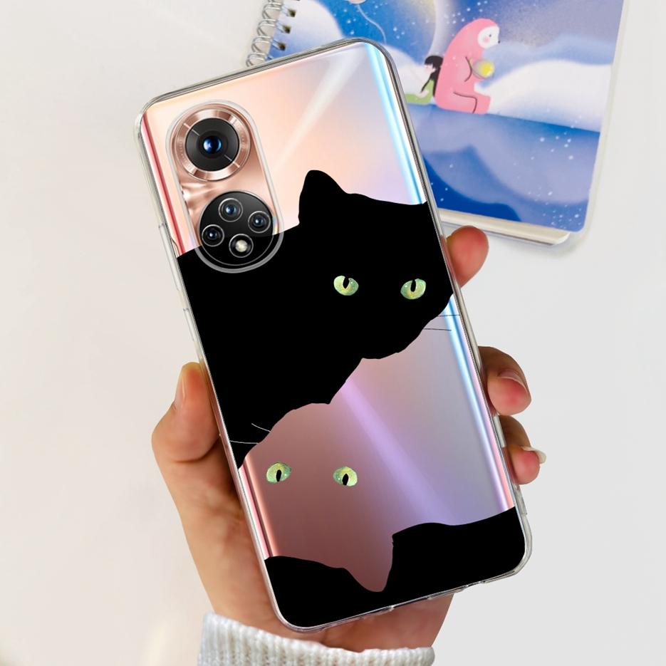 For Huawei Honor 50 Case NTH-AN00 New Fashion Painted Cover Soft Silicone Phone Case For Honor 50 Lite Honor50 Pro Fundas Bumper