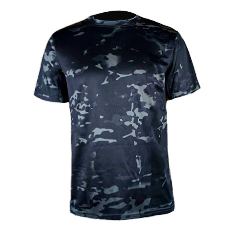 Men s Ultra-light Quick-dry Short Sleeve Training T-shirt XXXL