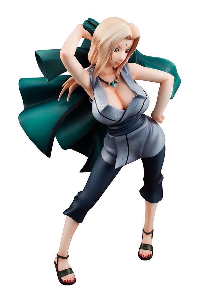 NARUTO Holky NARUTO Shippuden Tsunade 200mm natřená hotová figurka cca. PVC a ABS